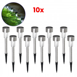 GloboStar® 71520-10 ΣΕΤ 10 Τεμαχίων Αυτόνομα Ηλιακά Φωτιστικά LED SMD 1W 100lm με Ενσωματωμένη Μπαταρία 600mAh - Φωτοβολταϊκό Πάνελ με Αισθητήρα Ημέρας-Νύχτας Αδιάβροχο IP65 Φανάρι Κήπου Στρογγυλό Ψυχρό Λευκό 6000K GloboStar® 71520-10 ΣΕΤ 10 Τεμαχίων Αυτόνομα Ηλιακά Φωτιστικά LED SMD 1W 100lm με Ενσωματωμένη Μπαταρία 600mAh - Φωτοβολταϊκό Πάνελ με Αισθητήρα Ημέρας-Νύχτας Αδιάβροχο IP65 Φανάρι Κήπου Στρογγυλό Ψυχρό Λευκό 6000K