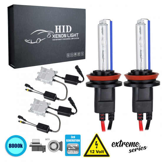 GloboStar® 84162 H11 XCB Line KIT Βασικού Φωτισμού Αυτοκινήτου & Μοτοσυκλέτας 3rd Generation Can-Bus Extreme Series XENON 110W 10350lm DC 9-16V Αδιάβροχο IP65 Ψυχρό Λευκό 8000K GloboStar® 84162 H11 XCB Line KIT Βασικού Φωτισμού Αυτοκινήτου & Μοτοσυκλέτας 3rd Generation Can-Bus Extreme Series XENON 110W 10350lm DC 9-16V Αδιάβροχο IP65 Ψυχρό Λευκό 8000K