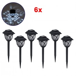 GloboStar® 85703 ΣΕΤ 6 Τεμαχίων Αυτόνομα Ηλιακά Φωτιστικά LED SMD 1W 100lm με Ενσωματωμένη Μπαταρία 600mAh - Φωτοβολταϊκό Πάνελ με Αισθητήρα Ημέρας-Νύχτας Αδιάβροχο IP65 Φανάρι Κήπου Τετράγωνο Ψυχρό Λευκό 6000K GloboStar® 85703 ΣΕΤ 6 Τεμαχίων Αυτόνομα Ηλιακά Φωτιστικά LED SMD 1W 100lm με Ενσωματωμένη Μπαταρία 600mAh - Φωτοβολταϊκό Πάνελ με Αισθητήρα Ημέρας-Νύχτας Αδιάβροχο IP65 Φανάρι Κήπου Τετράγωνο Ψυχρό Λευκό 6000K