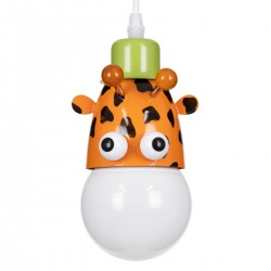 GLOBOSTAR® GIRAFFE 00638 Παιδικό Κρεμαστό Φωτιστικό Οροφής με Ντουί 1 x E27 AC 220-240V IP20 - Πολύχρωμο - Μ12 x Π10.5 x Υ13.5cm GLOBOSTAR® GIRAFFE 00638 Παιδικό Κρεμαστό Φωτιστικό Οροφής με Ντουί 1 x E27 AC 220-240V IP20 - Πολύχρωμο - Μ12 x Π10.5 x Υ13.5cm