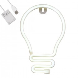 GloboStar® 78576 Φωτιστικό Ταμπέλα Φωτεινή Επιγραφή NEON LED Σήμανσης LAMP 5W με Καλώδιο Τροφοδοσίας USB - Μπαταρίας 3xAAA (Δεν Περιλαμβάνονται) - Ψυχρό Λευκό 6000K GloboStar® 78576 Φωτιστικό Ταμπέλα Φωτεινή Επιγραφή NEON LED Σήμανσης LAMP 5W με Καλώδιο Τροφοδοσίας USB - Μπαταρίας 3xAAA (Δεν Περιλαμβάνονται) - Ψυχρό Λευκό 6000K