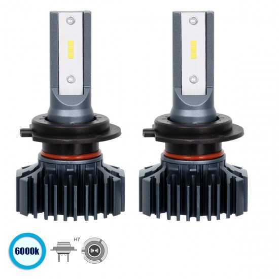 GloboStar® 85631 H7 S1 Line KIT Βασικού Φωτισμού Αυτοκινήτου & Φορτηγού 3nd Generation Can-Bus Series LED CREE CXB 100W 14000lm DC 9-32V Αδιάβροχο IP66 Ψυχρό Λευκό 6000K GloboStar® 85631 H7 S1 Line KIT Βασικού Φωτισμού Αυτοκινήτου & Φορτηγού 3nd Generation Can-Bus Series LED CREE CXB 100W 14000lm DC 9-32V Αδιάβροχο IP66 Ψυχρό Λευκό 6000K