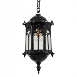 GLOBOSTAR® DARCY 00655 Vintage Κρεμαστό Φωτιστικό Οροφής με Ντουί 1 x E27 AC 220-240V IP20 - Μαύρο - Μ15.5 x Π15.5 x Υ32.5cm GLOBOSTAR® DARCY 00655 Vintage Κρεμαστό Φωτιστικό Οροφής με Ντουί 1 x E27 AC 220-240V IP20 - Μαύρο - Μ15.5 x Π15.5 x Υ32.5cm