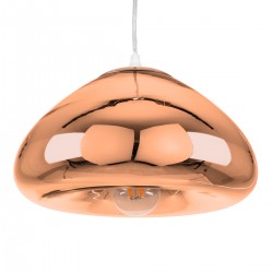 GLOBOSTAR® CRISTIN 00761 Μοντέρνο Κρεμαστό Φωτιστικό Οροφής με Ντουί 1 x E27 AC 220-240V IP20 - Χάλκινο - Μ30 x Π30 x Υ19cm GLOBOSTAR® CRISTIN 00761 Μοντέρνο Κρεμαστό Φωτιστικό Οροφής με Ντουί 1 x E27 AC 220-240V IP20 - Χάλκινο - Μ30 x Π30 x Υ19cm