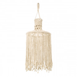 GloboStar® 36207 SENEGAL Boho Καπέλο Φωτιστικού- Μακραμέ Πλεκτό Χειροποίητο Μπεζ Βαμβακερό Νήμα - Μ30 x Π30  x Υ80cm GloboStar® 36207 SENEGAL Boho Καπέλο Φωτιστικού- Μακραμέ Πλεκτό Χειροποίητο Μπεζ Βαμβακερό Νήμα - Μ30 x Π30  x Υ80cm