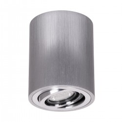 GLOBOSTAR® AKIRA 60619 Κινούμενο Φωτιστικό Downlight Σποτ με Ντουί 1 x GU10 AC 220-240V IP44 - Ασημί - Μ8 x Π8 x Υ10cm GLOBOSTAR® AKIRA 60619 Κινούμενο Φωτιστικό Downlight Σποτ με Ντουί 1 x GU10 AC 220-240V IP44 - Ασημί - Μ8 x Π8 x Υ10cm