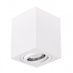 kelvo® AKIRA 60622 Κινούμενο Φωτιστικό Downlight Σποτ για Λάμπα MR16 με Ντουί 1 x GU10 AC 220-240V IP20 - Λευκό Ματ - Μ8 x Π8 x Υ10cm kelvo® AKIRA 60622 Κινούμενο Φωτιστικό Downlight Σποτ για Λάμπα MR16 με Ντουί 1 x GU10 AC 220-240V IP20 - Λευκό Ματ - Μ8 x Π8 x Υ10cm