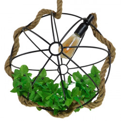 GLOBOSTAR® BRADLEY 10001329 Vintage Κρεμαστό Φωτιστικό Οροφής με Ντουί 1 x E27 AC 220-240V IP20 - Πολύχρωμο - Μ42 x Π42 x Υ42cm GLOBOSTAR® BRADLEY 10001329 Vintage Κρεμαστό Φωτιστικό Οροφής με Ντουί 1 x E27 AC 220-240V IP20 - Πολύχρωμο - Μ42 x Π42 x Υ42cm