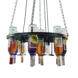 GLOBOSTAR® VINEYARD 10001139 Vintage Κρεμαστό Φωτιστικό Οροφής με Ντουί 4 x E27 AC 220-240V IP20 - Μαύρο & Διάφανο - Μ60 x Π60 x Υ20cm GLOBOSTAR® VINEYARD 10001139 Vintage Κρεμαστό Φωτιστικό Οροφής με Ντουί 4 x E27 AC 220-240V IP20 - Μαύρο & Διάφανο - Μ60 x Π60 x Υ20cm