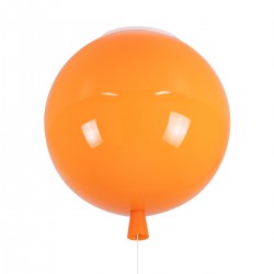 GLOBOSTAR® BALLOON 00650 Παιδικό Φωτιστικό Οροφής με Ντουί 1 x E27 AC 220-240V IP20 - Πορτοκαλί - Μ30 x Π30 x Υ33cm GLOBOSTAR® BALLOON 00650 Παιδικό Φωτιστικό Οροφής με Ντουί 1 x E27 AC 220-240V IP20 - Πορτοκαλί - Μ30 x Π30 x Υ33cm