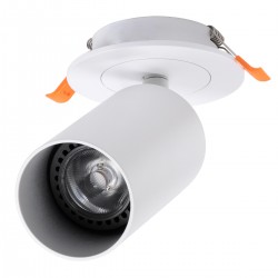 GLOBOSTAR® LEO 60351 Χωνευτό Κινούμενο Φωτιστικό Downlight Σποτ με Ντουί 1 x GU10 AC 220-240V IP20 - Λευκό Ματ - Μ9 x Π9 x Υ17cm / Q7cm GLOBOSTAR® LEO 60351 Χωνευτό Κινούμενο Φωτιστικό Downlight Σποτ με Ντουί 1 x GU10 AC 220-240V IP20 - Λευκό Ματ - Μ9 x Π9 x Υ17cm / Q7cm