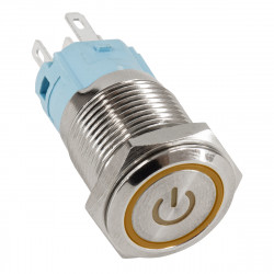 GloboStar® 70774 LED Φωτιζόμενος Διακόπτης Χωνευτός - Μπουτόν On/Off Ανοξείδωτος AC 220-240V Αδιάβροχο IP67 Φ18mm με Angel Eye Πορτοκαλί GloboStar® 70774 LED Φωτιζόμενος Διακόπτης Χωνευτός - Μπουτόν On/Off Ανοξείδωτος AC 220-240V Αδιάβροχο IP67 Φ18mm με Angel Eye Πορτοκαλί