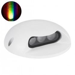 GLOBOSTAR® STEP-LUNA 90621 Αρχιτεκτονικό Φωτιστικό Διαδρόμου/Σκαλοπατιού LED 6W 600lm 10° DC 24V Αδιάβροχο IP65 RGB DMX512 Dimmable - Λευκό - Φ12 x Υ3cm - 3 Χρόνια Εγγύηση GLOBOSTAR® STEP-LUNA 90621 Αρχιτεκτονικό Φωτιστικό Διαδρόμου/Σκαλοπατιού LED 6W 600lm 10° DC 24V Αδιάβροχο IP65 RGB DMX512 Dimmable - Λευκό - Φ12 x Υ3cm - 3 Χρόνια Εγγύηση