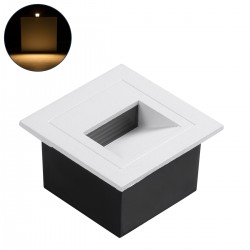 GLOBOSTAR® STEP-MINA 90626 Χωνευτό Αρχιτεκτονικό Φωτιστικό Διαδρόμου/Σκαλοπατιού LED 3W 330lm 30° DC 24V Αδιάβροχο IP65 Θερμό Λευκό 2700K Dimmable - Μαύρο & Λευκό - Μ8.3 x Π8.3 x Υ5cm / Μ6.6 x Π6.6cm - 3 Χρόνια Εγγύηση GLOBOSTAR® STEP-MINA 90626 Χωνευτό Αρχιτεκτονικό Φωτιστικό Διαδρόμου/Σκαλοπατιού LED 3W 330lm 30° DC 24V Αδιάβροχο IP65 Θερμό Λευκό 2700K Dimmable - Μαύρο & Λευκό - Μ8.3 x Π8.3 x Υ5cm / Μ6.6 x Π6.6cm - 3 Χρόνια Εγγύηση
