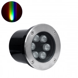 GloboStar® UNDERGROUND-TINA 90666 Χωνευτό Φωτιστικό Σποτ Δαπέδου LED 9W 945lm 30° DC 24V Αδιάβροχο IP65 Φ12 x Υ9cm Πολύχρωμο RGBW DMX512 - Ανοξείδωτο Ατσάλι - 3 Years Warranty GloboStar® UNDERGROUND-TINA 90666 Χωνευτό Φωτιστικό Σποτ Δαπέδου LED 9W 945lm 30° DC 24V Αδιάβροχο IP65 Φ12 x Υ9cm Πολύχρωμο RGBW DMX512 - Ανοξείδωτο Ατσάλι - 3 Years Warranty