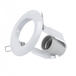 GLOBOSTAR® ACIDA 77844 Χωνευτή Βάση για Σποτ R63 με Ντουί E27 IP20 - Λευκό - Μ11 x Π11 x Υ11cm / Q9cm GLOBOSTAR® ACIDA 77844 Χωνευτή Βάση για Σποτ R63 με Ντουί E27 IP20 - Λευκό - Μ11 x Π11 x Υ11cm / Q9cm