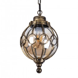 GLOBOSTAR® ETOILE 00988 Vintage Κρεμαστό Φωτιστικό Οροφής με Ντουί 1 x E27 AC 220-240V IP20 - Μπρούτζινο Εφέ Σκουριάς & Μελί - Μ18 x Π18 x Y27cm GLOBOSTAR® ETOILE 00988 Vintage Κρεμαστό Φωτιστικό Οροφής με Ντουί 1 x E27 AC 220-240V IP20 - Μπρούτζινο Εφέ Σκουριάς & Μελί - Μ18 x Π18 x Y27cm