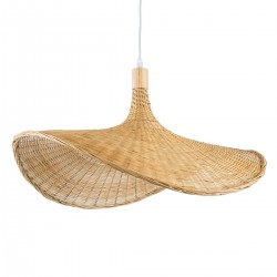 GLOBOSTAR® CUBA 01721 Boho Κρεμαστό Φωτιστικό Οροφής με Ντουί 1 x E27 AC 220-240V IP20 - Μπεζ - Μ63 x Π63 x Υ32cm GLOBOSTAR® CUBA 01721 Boho Κρεμαστό Φωτιστικό Οροφής με Ντουί 1 x E27 AC 220-240V IP20 - Μπεζ - Μ63 x Π63 x Υ32cm