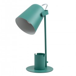 GloboStar® PENCASE 61566 Μοντέρνο Επιτραπέζιο Φωτιστικό Πορτατίφ Μονόφωτο 1 x E27 IP20 Πράσινο Μέταλλο - Μ12 x Π15 x Υ38cm GloboStar® PENCASE 61566 Μοντέρνο Επιτραπέζιο Φωτιστικό Πορτατίφ Μονόφωτο 1 x E27 IP20 Πράσινο Μέταλλο - Μ12 x Π15 x Υ38cm