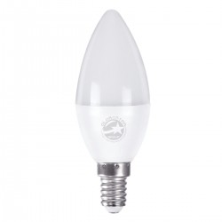 GloboStar® 60000 Λάμπα LED E14 C37 Κεράκι 4W 400lm 260° AC 220-240V IP20 Φ3.7 x Υ10cm Ψυχρό Λευκό 6000K - 3 Years Warranty GloboStar® 60000 Λάμπα LED E14 C37 Κεράκι 4W 400lm 260° AC 220-240V IP20 Φ3.7 x Υ10cm Ψυχρό Λευκό 6000K - 3 Years Warranty