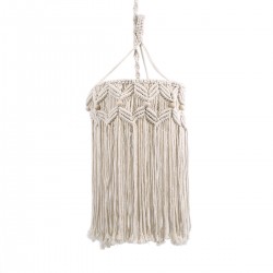 GLOBOSTAR® CONGO 36206 Boho Κρεμαστό Φωτιστικό Οροφής με Ντουί 1 x E27 AC 220-240V IP20 - Μπεζ - Μ30 x Π30 x Υ50cm GLOBOSTAR® CONGO 36206 Boho Κρεμαστό Φωτιστικό Οροφής με Ντουί 1 x E27 AC 220-240V IP20 - Μπεζ - Μ30 x Π30 x Υ50cm