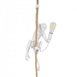 GLOBOSTAR® APES 01802 Μοντέρνο Κρεμαστό Φωτιστικό Οροφής με Ντουί 1 x E27 AC 220-240V IP20 - Λευκό & Μπεζ - Μ26 x Π28 x Υ69cm GLOBOSTAR® APES 01802 Μοντέρνο Κρεμαστό Φωτιστικό Οροφής με Ντουί 1 x E27 AC 220-240V IP20 - Λευκό & Μπεζ - Μ26 x Π28 x Υ69cm