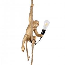 GLOBOSTAR® APES 01803 Μοντέρνο Κρεμαστό Φωτιστικό Οροφής με Ντουί 1 x E27 AC 220-240V IP20 - Χρυσό & Μπεζ - Μ26 x Π28 x Υ69cm GLOBOSTAR® APES 01803 Μοντέρνο Κρεμαστό Φωτιστικό Οροφής με Ντουί 1 x E27 AC 220-240V IP20 - Χρυσό & Μπεζ - Μ26 x Π28 x Υ69cm