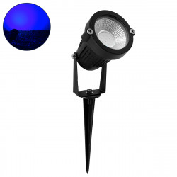 GLOBOSTAR® TREECOBO 75587 Φωτιστικό Σποτ για Φυτά - Δέντρα με Βάση Κήπου / Καρφωτό LED 10W 800lm 35° DC 12-24V Αδιάβροχο IP67 Μπλε Dimmable - Bridgelux COB Chip - Μαύρο - Μ6 x Π6 x Υ12.5cm - 2 Χρόνια Εγγύηση GLOBOSTAR® TREECOBO 75587 Φωτιστικό Σποτ για Φυτά - Δέντρα με Βάση Κήπου / Καρφωτό LED 10W 800lm 35° DC 12-24V Αδιάβροχο IP67 Μπλε Dimmable - Bridgelux COB Chip - Μαύρο - Μ6 x Π6 x Υ12.5cm - 2 Χρόνια Εγγύηση