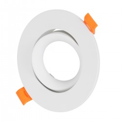 GLOBOSTAR® OMEGA 60634 Χωνευτή Κινούμενη Βάση για Σποτ MR16 με Ντουί GU10/GU5.3 IP20 - Λευκό - Μ10.5 x Π10.5 x Υ2.2cm / Q7.1cm GLOBOSTAR® OMEGA 60634 Χωνευτή Κινούμενη Βάση για Σποτ MR16 με Ντουί GU10/GU5.3 IP20 - Λευκό - Μ10.5 x Π10.5 x Υ2.2cm / Q7.1cm