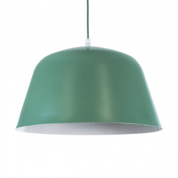 GLOBOSTAR® UPVALE 01285 Μοντέρνο Κρεμαστό Φωτιστικό Οροφής με Ντουί 1 x E27 AC 220-240V IP20 - Πράσινο & Λευκό - Μ40 x Π40 x Υ24cm GLOBOSTAR® UPVALE 01285 Μοντέρνο Κρεμαστό Φωτιστικό Οροφής με Ντουί 1 x E27 AC 220-240V IP20 - Πράσινο & Λευκό - Μ40 x Π40 x Υ24cm
