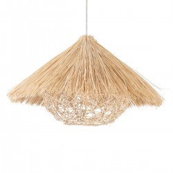 GLOBOSTAR® CHEOPE 01599 Boho Κρεμαστό Φωτιστικό Οροφής με Ντουί 1 x E27 AC 220-240V IP20 - Μπεζ - Μ45 x Π45 x Υ35cm GLOBOSTAR® CHEOPE 01599 Boho Κρεμαστό Φωτιστικό Οροφής με Ντουί 1 x E27 AC 220-240V IP20 - Μπεζ - Μ45 x Π45 x Υ35cm