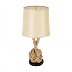 GLOBOSTAR® MONKEYFIST 01162 Vintage Επιτραπέζιο Φωτιστικό Πορτατίφ με Ντουί 1 x E27 AC 220-240V IP20 - Μπεζ - Μ27 x Π27 x Υ58cm GLOBOSTAR® MONKEYFIST 01162 Vintage Επιτραπέζιο Φωτιστικό Πορτατίφ με Ντουί 1 x E27 AC 220-240V IP20 - Μπεζ - Μ27 x Π27 x Υ58cm