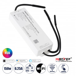 GloboStar® 71442 WP3-P150V24 Mi-BOXER DC Smart Wifi & RF 2.4Ghz Power Supply Τροφοδοτικό SELV & Controller / Dimmer All in One 3 Καναλιών AC100-240V σε DC 24V 3 x 2.1A 50W - Max 6.25A 150W - Αδιάβροχο IP67 RGB Μ22.5 x Π7.3 x Υ3.5cm - 5 Years Warra GloboStar® 71442 WP3-P150V24 Mi-BOXER DC Smart Wifi & RF 2.4Ghz Power Supply Τροφοδοτικό SELV & Controller / Dimmer All in One 3 Καναλιών AC100-240V σε DC 24V 3 x 2.1A 50W - Max 6.25A 150W - Αδιάβροχο IP67 RGB Μ22.5 x Π7.3 x Υ3.5cm - 5 Years Warra