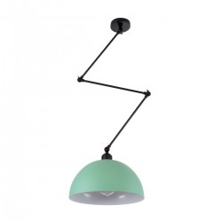GLOBOSTAR® LOTUS 00936 Μοντέρνο Φωτιστικό Οροφής με Ντουί 1 x E27 AC 220-240V IP20 - Τιρκουάζ & Μαύρο - Μ30 x Π30 x Υ21cm GLOBOSTAR® LOTUS 00936 Μοντέρνο Φωτιστικό Οροφής με Ντουί 1 x E27 AC 220-240V IP20 - Τιρκουάζ & Μαύρο - Μ30 x Π30 x Υ21cm