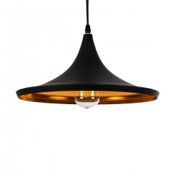 GLOBOSTAR® SHANGHAI 01025-B Μοντέρνο Κρεμαστό Φωτιστικό Οροφής με Ντουί 1 x E27 AC 220-240V IP20 - Μαύρο & Χρυσό - Μ37 x Π37 x Υ20cm GLOBOSTAR® SHANGHAI 01025-B Μοντέρνο Κρεμαστό Φωτιστικό Οροφής με Ντουί 1 x E27 AC 220-240V IP20 - Μαύρο & Χρυσό - Μ37 x Π37 x Υ20cm