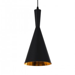 GLOBOSTAR® SHANGHAI 01025-C Μοντέρνο Κρεμαστό Φωτιστικό Οροφής με Ντουί 1 x E27 AC 220-240V IP20 - Μαύρο & Χρυσό - Μ19 x Π19 x Υ38cm GLOBOSTAR® SHANGHAI 01025-C Μοντέρνο Κρεμαστό Φωτιστικό Οροφής με Ντουί 1 x E27 AC 220-240V IP20 - Μαύρο & Χρυσό - Μ19 x Π19 x Υ38cm
