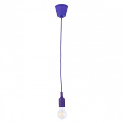 GLOBOSTAR® CABLITO 61560 Μοντέρνο Κρεμαστό Φωτιστικό Οροφής με Ντουί 1 x E27 AC 220-240V IP20 - Μωβ - Μ4 x Π4 x Υ110cm GLOBOSTAR® CABLITO 61560 Μοντέρνο Κρεμαστό Φωτιστικό Οροφής με Ντουί 1 x E27 AC 220-240V IP20 - Μωβ - Μ4 x Π4 x Υ110cm
