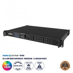 GLOBOSTAR® VX400 41014 Novastar VX400 All in One Processor & Video Controller για Οθόνες LED Video Wall 2.6 million pixel Max W10240px/Max H8192px - Input Signal W1920 x H1200@60Hz - 4 Gigabit Ethernet Output Port - AC 220-240V IP20 - Μ48.3 x Π30.1 x  GLOBOSTAR® VX400 41014 Novastar VX400 All in One Processor & Video Controller για Οθόνες LED Video Wall 2.6 million pixel Max W10240px/Max H8192px - Input Signal W1920 x H1200@60Hz - 4 Gigabit Ethernet Output Port - AC 220-240V IP20 - Μ48.3 x Π30.1 x