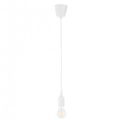 GLOBOSTAR® CABLITO 61550 Μοντέρνο Κρεμαστό Φωτιστικό Οροφής με Ντουί 1 x E27 AC 220-240V IP20 - Λευκό - Μ4 x Π4 x Υ110cm GLOBOSTAR® CABLITO 61550 Μοντέρνο Κρεμαστό Φωτιστικό Οροφής με Ντουί 1 x E27 AC 220-240V IP20 - Λευκό - Μ4 x Π4 x Υ110cm
