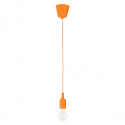 GLOBOSTAR® CABLITO 61554 Μοντέρνο Κρεμαστό Φωτιστικό Οροφής με Ντουί 1 x E27 AC 220-240V IP20 - Πορτοκαλί - Μ4 x Π4 x Υ110cm GLOBOSTAR® CABLITO 61554 Μοντέρνο Κρεμαστό Φωτιστικό Οροφής με Ντουί 1 x E27 AC 220-240V IP20 - Πορτοκαλί - Μ4 x Π4 x Υ110cm