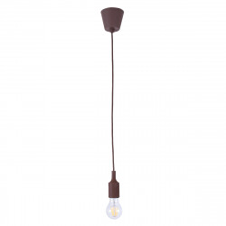 GLOBOSTAR® CABLITO 61561 Μοντέρνο Κρεμαστό Φωτιστικό Οροφής με Ντουί 1 x E27 AC 220-240V IP20 - Καφέ - Μ4 x Π4 x Υ110cm GLOBOSTAR® CABLITO 61561 Μοντέρνο Κρεμαστό Φωτιστικό Οροφής με Ντουί 1 x E27 AC 220-240V IP20 - Καφέ - Μ4 x Π4 x Υ110cm
