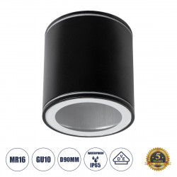 kelvo® MARETTI 61445 Φωτιστικό Downlight Σποτ για Λάμπα MR16 με Ντουί 1 x GU10 AC 220-240V Αδιάβροχο IP65 - Μαύρο Ματ - Μ9 x Π9 x Υ9cm kelvo® MARETTI 61445 Φωτιστικό Downlight Σποτ για Λάμπα MR16 με Ντουί 1 x GU10 AC 220-240V Αδιάβροχο IP65 - Μαύρο Ματ - Μ9 x Π9 x Υ9cm