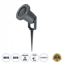 kelvo® GARDELINI 61482 Φωτιστικό Σποτ για Φυτά - Δέντρα για Λάμπα MR16 με Βάση Κήπου / Καρφωτό με Ντουί 1 x GU10 AC 220-240V Αδιάβροχο IP65 - Γκρι Ανθρακί Ματ - Μ21.5 x Π18.3 x Υ14cm kelvo® GARDELINI 61482 Φωτιστικό Σποτ για Φυτά - Δέντρα για Λάμπα MR16 με Βάση Κήπου / Καρφωτό με Ντουί 1 x GU10 AC 220-240V Αδιάβροχο IP65 - Γκρι Ανθρακί Ματ - Μ21.5 x Π18.3 x Υ14cm