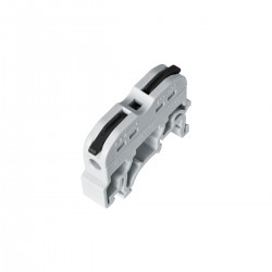 GloboStar® FAST-CONNECT 69901 Μονή Κλέμα Ράγας Ταχείας Σύνδεσης & Διακλάδωσης Καλωδίων για Ηλεκτρολογικούς Πίνακες - 1 x Είσοδος & 1 x Έξοδος με Συμβατή Διατομή Καλωδίων 0.2mm² έως 4mm² - 600V 32A Max - Μ4.5 x Π1 x Υ3.2cm - Γκρι & Μαύρο - Πακέ GloboStar® FAST-CONNECT 69901 Μονή Κλέμα Ράγας Ταχείας Σύνδεσης & Διακλάδωσης Καλωδίων για Ηλεκτρολογικούς Πίνακες - 1 x Είσοδος & 1 x Έξοδος με Συμβατή Διατομή Καλωδίων 0.2mm² έως 4mm² - 600V 32A Max - Μ4.5 x Π1 x Υ3.2cm - Γκρι & Μαύρο - Πακέ