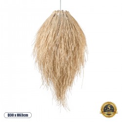 GLOBOSTAR® ARCHIPELAGO 01747 Boho Κρεμαστό Φωτιστικό Οροφής με Ντουί 1 x E27 AC 220-240V IP20 - Μπεζ - Μ30 x Π30 x Υ63cm GLOBOSTAR® ARCHIPELAGO 01747 Boho Κρεμαστό Φωτιστικό Οροφής με Ντουί 1 x E27 AC 220-240V IP20 - Μπεζ - Μ30 x Π30 x Υ63cm