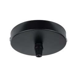 GLOBOSTAR® WALLBASE 77501 Μεταλλική Ροζέτα για Κρέμαση 1 Φωτιστικού - Μαύρο - Μ10 x Π10 x Υ2cm GLOBOSTAR® WALLBASE 77501 Μεταλλική Ροζέτα για Κρέμαση 1 Φωτιστικού - Μαύρο - Μ10 x Π10 x Υ2cm