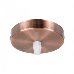 GloboStar® DIY 77504 Επιτοίχια Στρογγυλή Ροζέτα - Βάση για 1 Κρεμαστό Φωτιστικό - Φ10 x Υ2cm - Χάλκινο - Μεταλλικό - 5 Χρόνια Εγγύηση GloboStar® DIY 77504 Επιτοίχια Στρογγυλή Ροζέτα - Βάση για 1 Κρεμαστό Φωτιστικό - Φ10 x Υ2cm - Χάλκινο - Μεταλλικό - 5 Χρόνια Εγγύηση