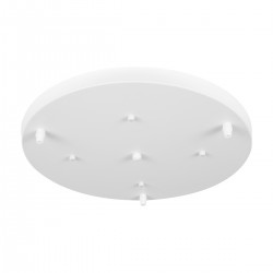 GloboStar® DIY 77540 Επιτοίχια Στρογγυλή Ροζέτα - Βάση για 3 Κρεμαστά Φωτιστικά - Φ40 x Υ3cm - Λευκό - Μεταλλικό - 5 Χρόνια Εγγύηση GloboStar® DIY 77540 Επιτοίχια Στρογγυλή Ροζέτα - Βάση για 3 Κρεμαστά Φωτιστικά - Φ40 x Υ3cm - Λευκό - Μεταλλικό - 5 Χρόνια Εγγύηση