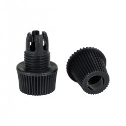GloboStar® DIY 77564 Επιτοίχιος Στυπιοθλίπτης - Στήριγμα Καλωδίου Φωτιστικού - Φ1.6 x Υ2.3cm - Μαύρο - Πλαστικό - 5 Χρόνια Εγγύηση GloboStar® DIY 77564 Επιτοίχιος Στυπιοθλίπτης - Στήριγμα Καλωδίου Φωτιστικού - Φ1.6 x Υ2.3cm - Μαύρο - Πλαστικό - 5 Χρόνια Εγγύηση