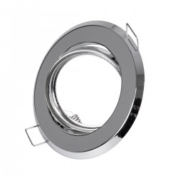 GLOBOSTAR® RAFY 77817 Χωνευτή Κινούμενη Βάση για Σποτ MR16 με Ντουί GU10/GU5.3 IP20 - Νίκελ Χρώμιο - Μ9.2 x Π9.2 x Υ3.1cm / Q7cm GLOBOSTAR® RAFY 77817 Χωνευτή Κινούμενη Βάση για Σποτ MR16 με Ντουί GU10/GU5.3 IP20 - Νίκελ Χρώμιο - Μ9.2 x Π9.2 x Υ3.1cm / Q7cm